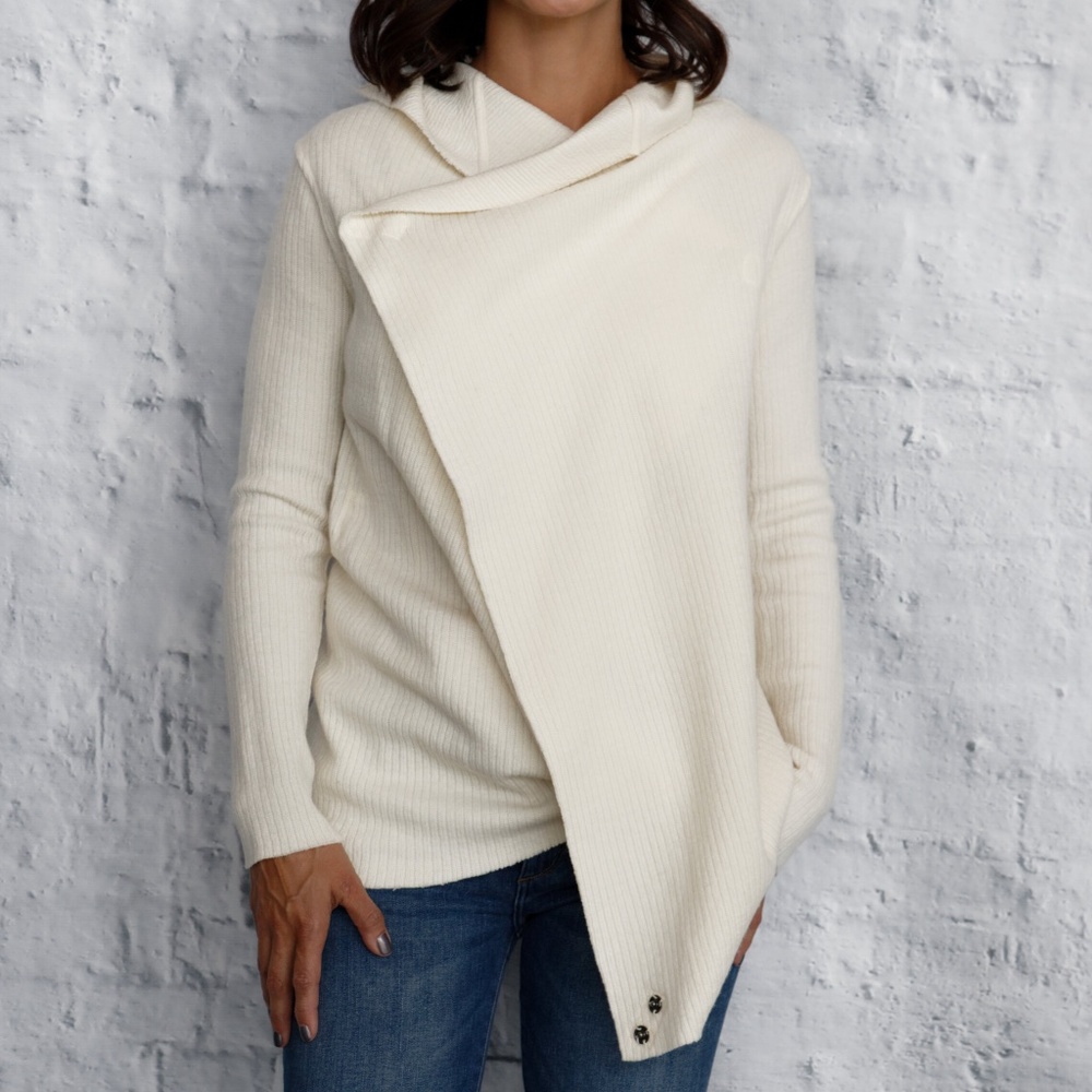 Karolina Zmarlak | Faces Convertible Sweater | Sm - Picture 2 of 11